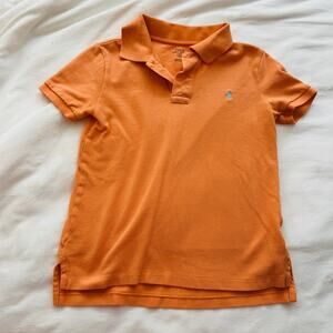 Polo Ralph Lauren Boys Orange Polo Shirt Classic Size 7